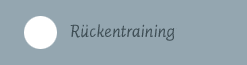 Rückentraining - Anja Bärenwald Rückentraining - Anja Bärenwald